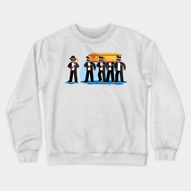 The Coffin Dance Meme Crewneck Sweatshirt by Arend Studios